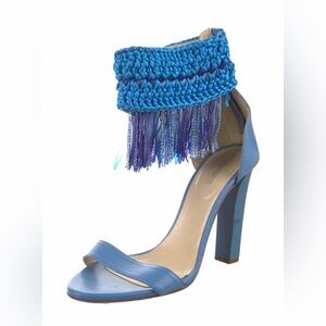 Roberto Cavalli vintage fringe heels